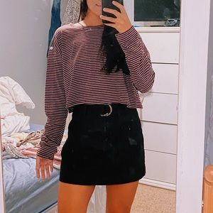 Super cute long sleeve Forever 21 Crop Top